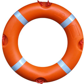 Hoog - de Bootring van dichtheidslifesaver, de Boei van het Oranje/Rode Kleuren Zwembad